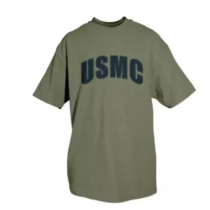 USMC T-Shirt Olive Drab Small